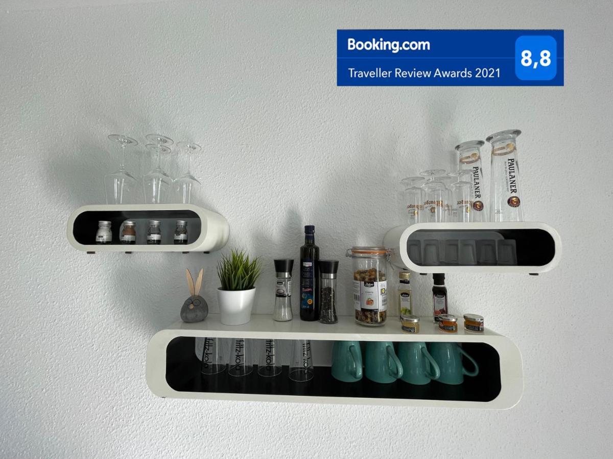W1 - Kontaktloser 24H Check In, W-Lan, Netflix, Parkplatz, Kueche, Boxspring-Bett Bueckeburg Luaran gambar